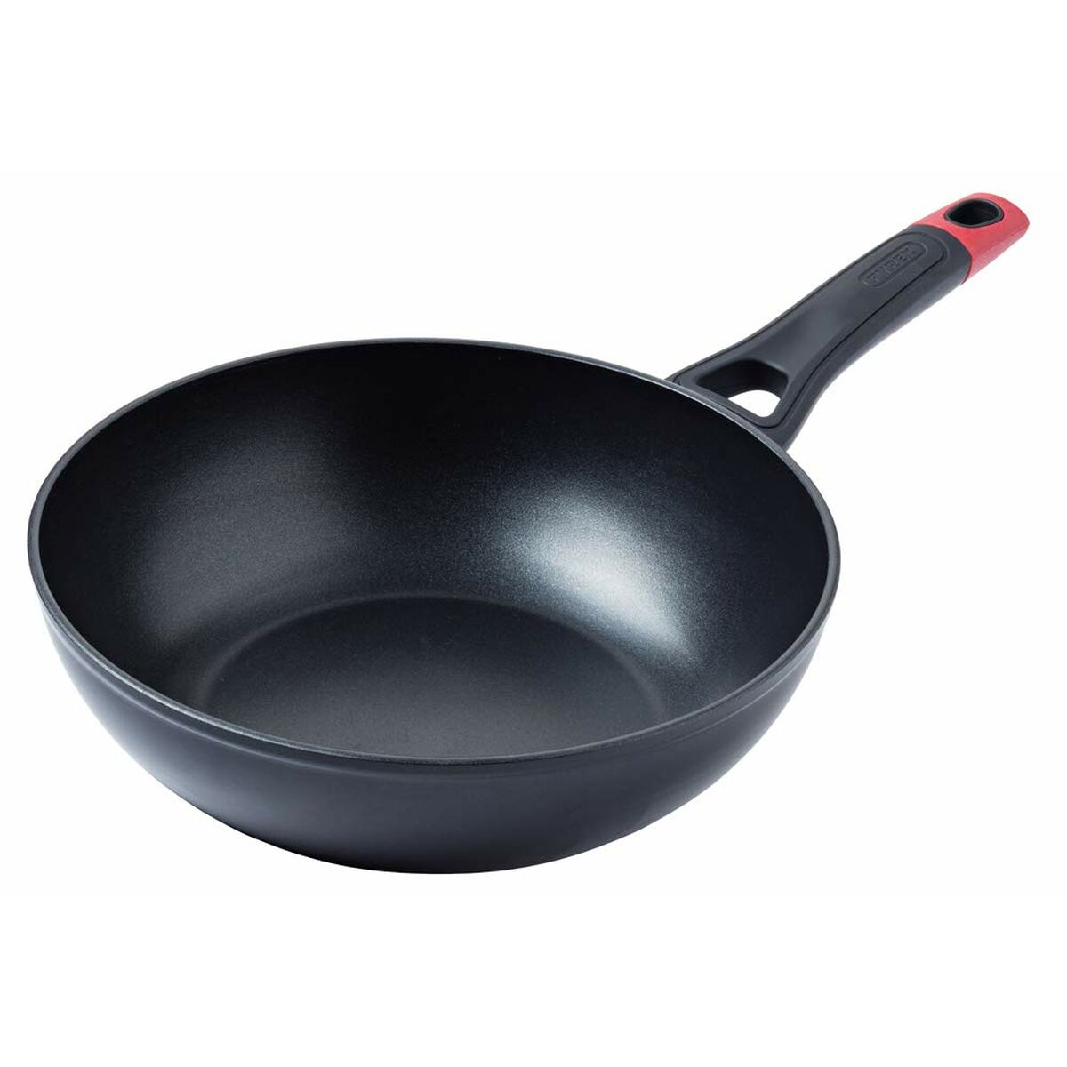Tigaie Wok Pyrex Negru Aluminiu