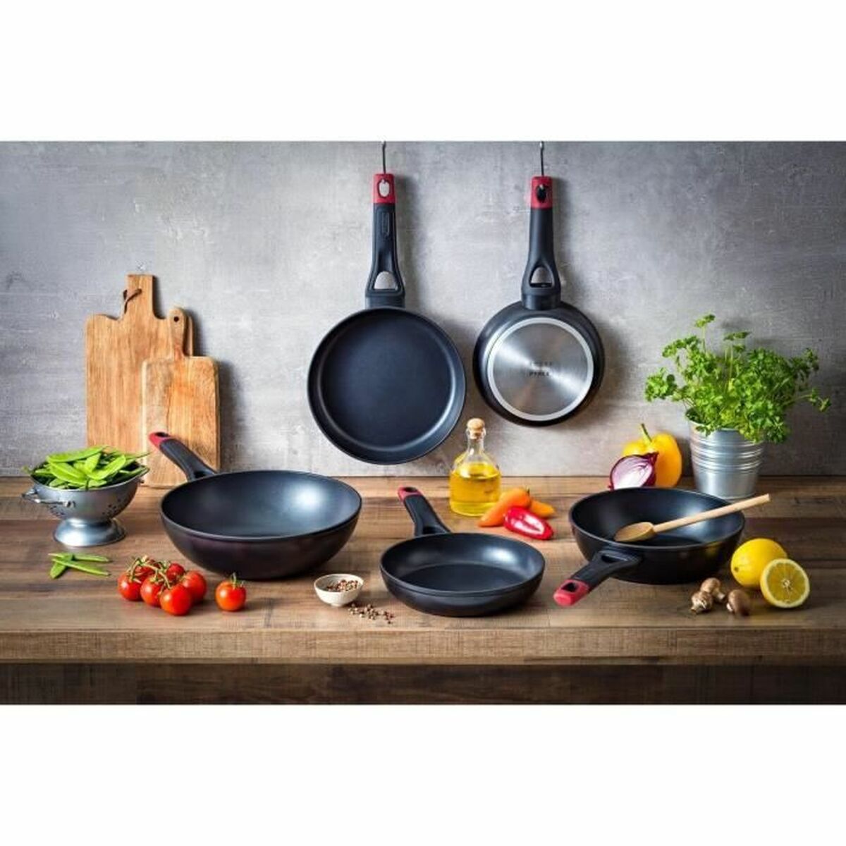 Tigaie Pyrex Aluminiu Aluminiu forjat Ø 30 cm