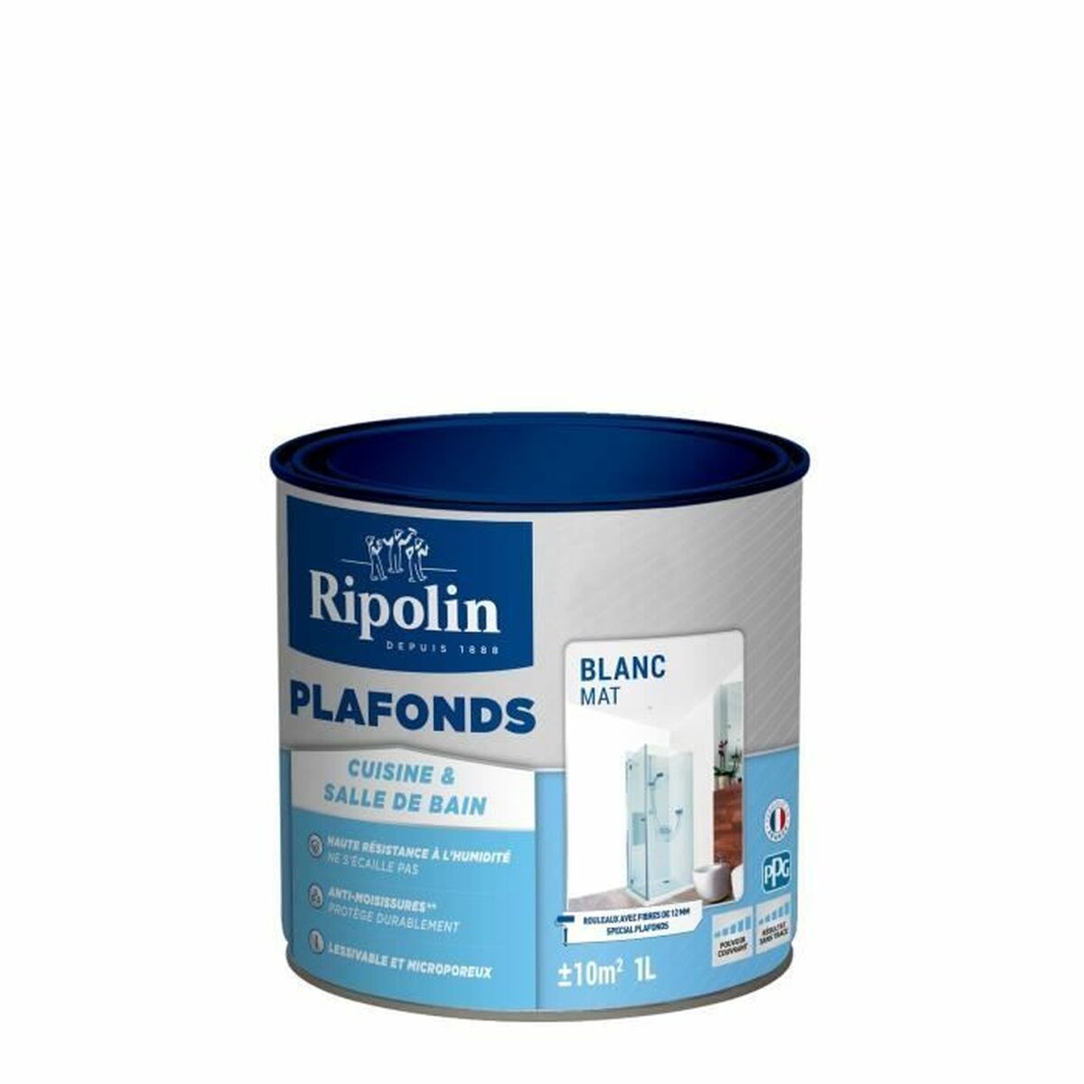 Tablou Ripolin Alb Mat 750 ml 4 L 10 L