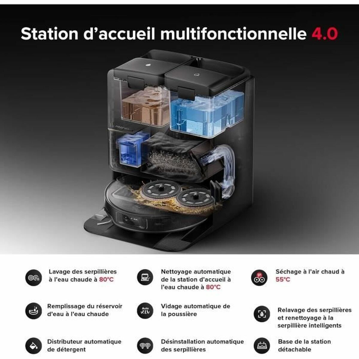 Robot Aspirator Roborock 6400 mAh