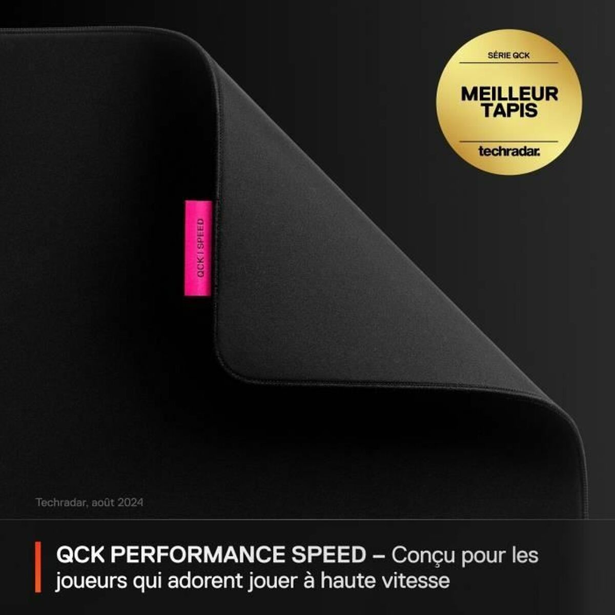 Covoraș de șoarece SteelSeries QcK Performance XL Negru