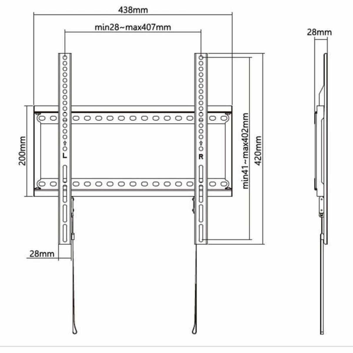 Suport TV STELL SHO 5200