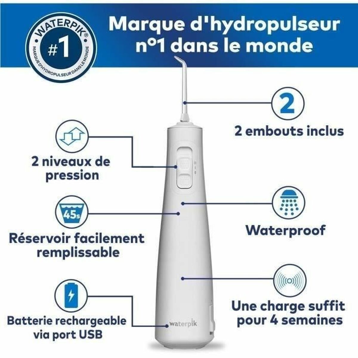 Irigator Dentar Waterpik WF-20 Pulse