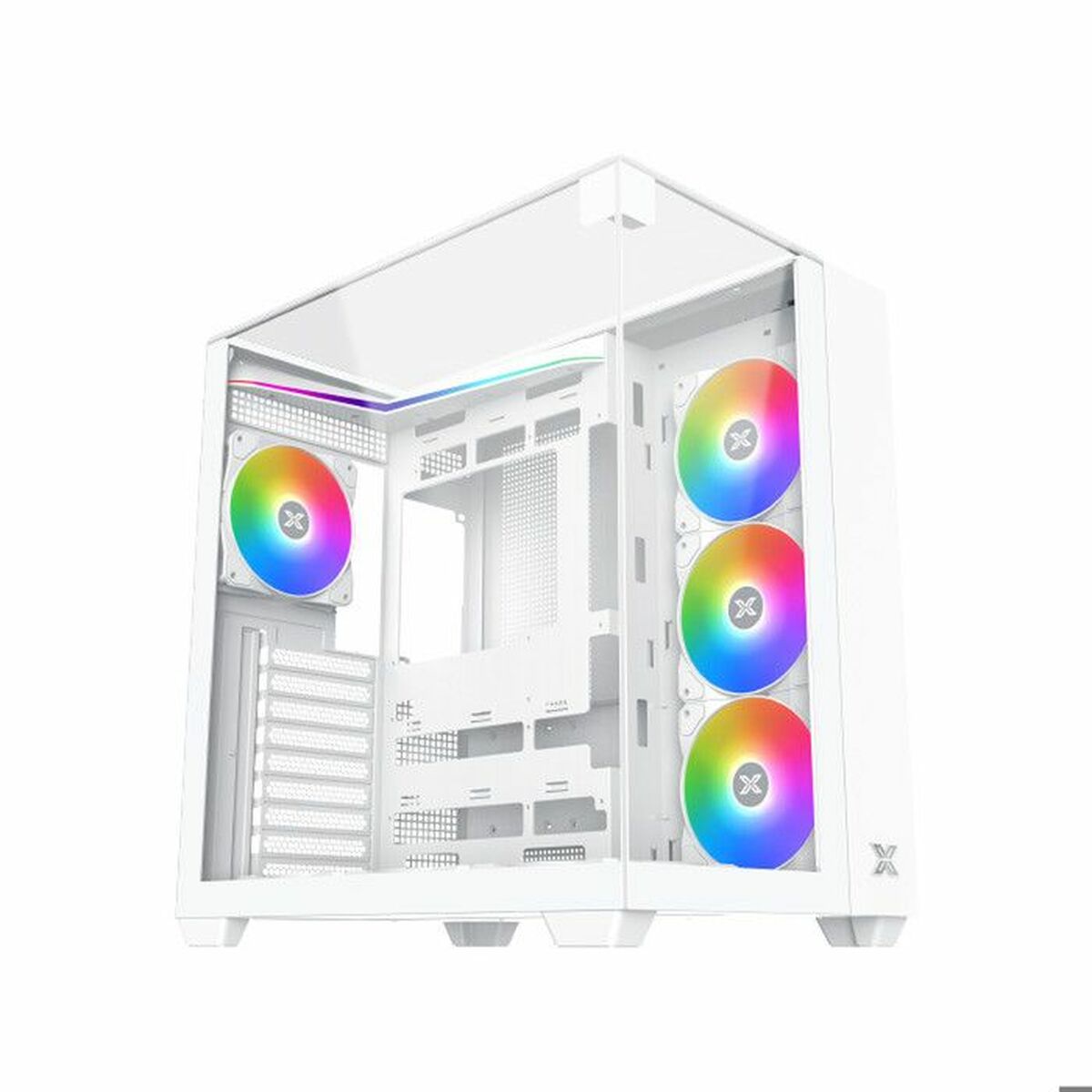 Unitate Semi-tower ATX XIGMATEK Aqua V Blanco