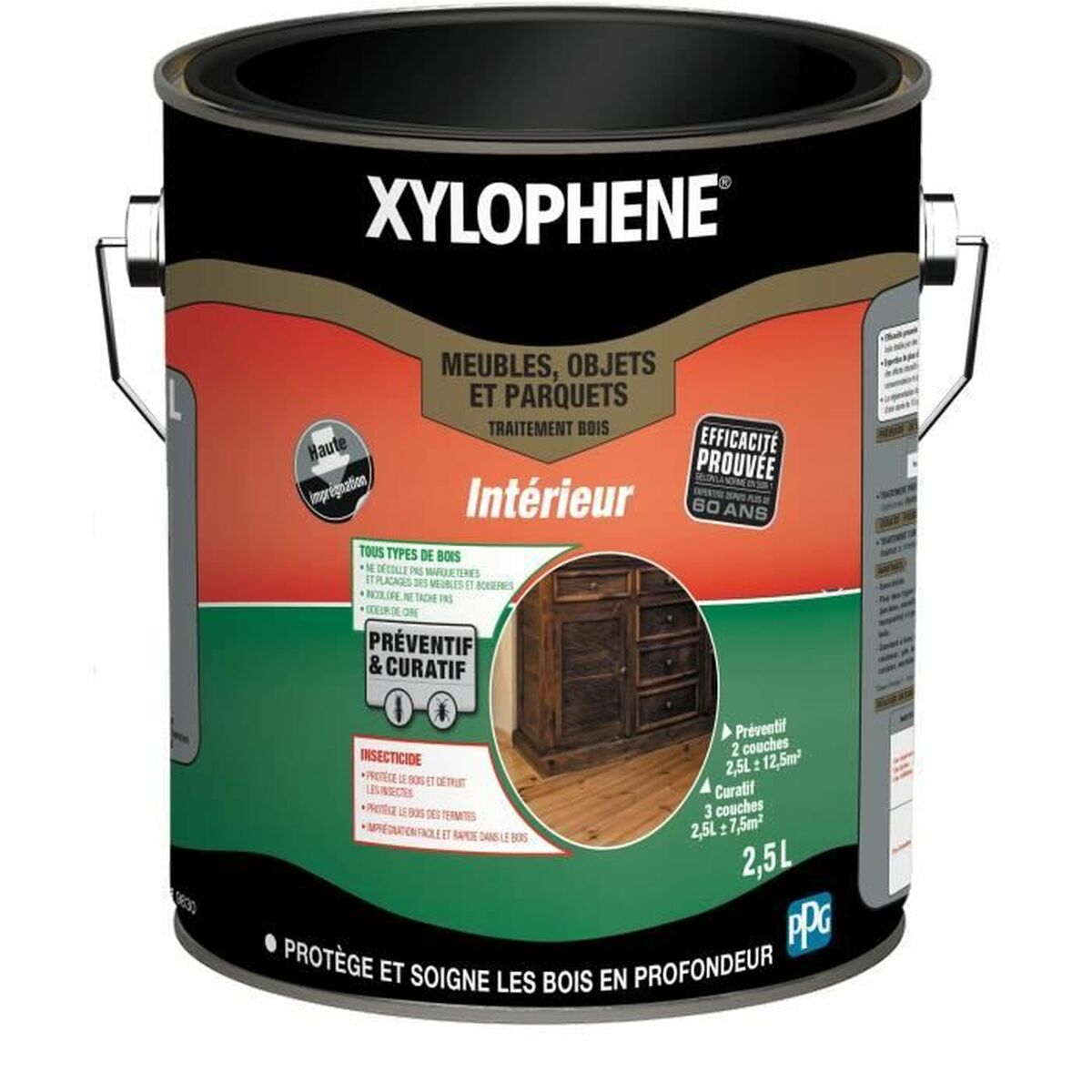 Lac Xylophene Alb 2,5 L