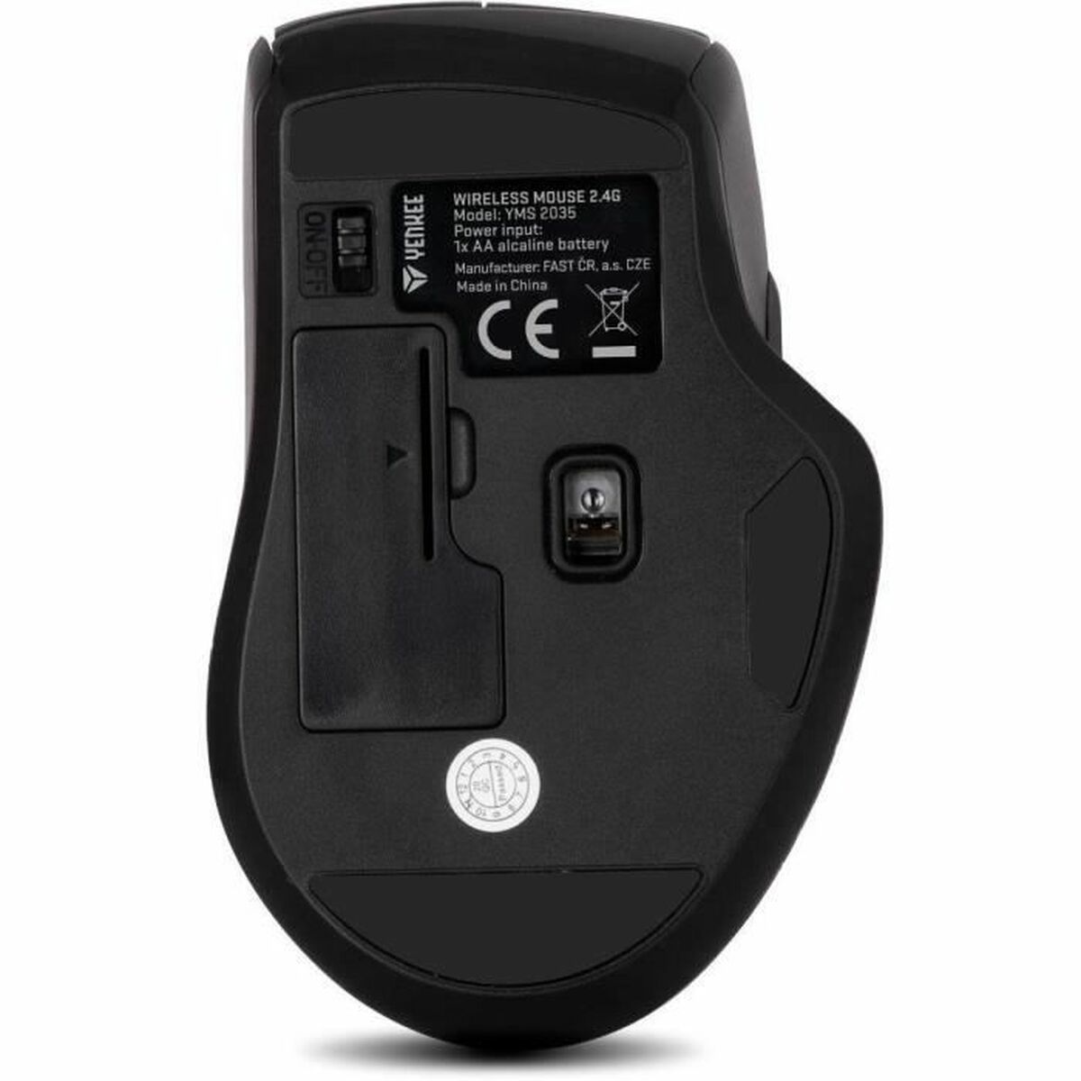 Mouse Yenkee YMS 2035 Negru 1600 dpi