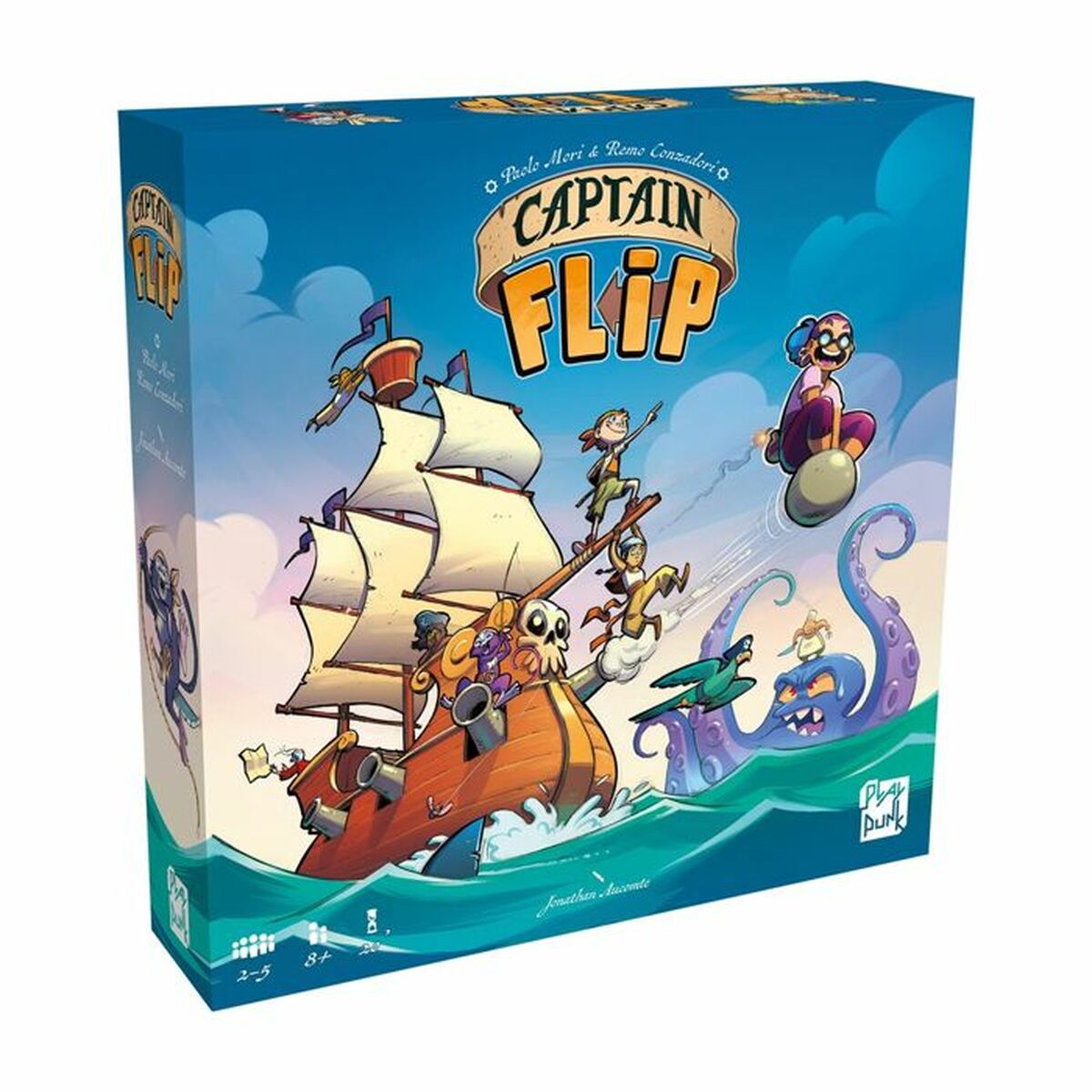 Joc de Masă Asmodee Capitán Flip 26 x 6 x 26 cm
