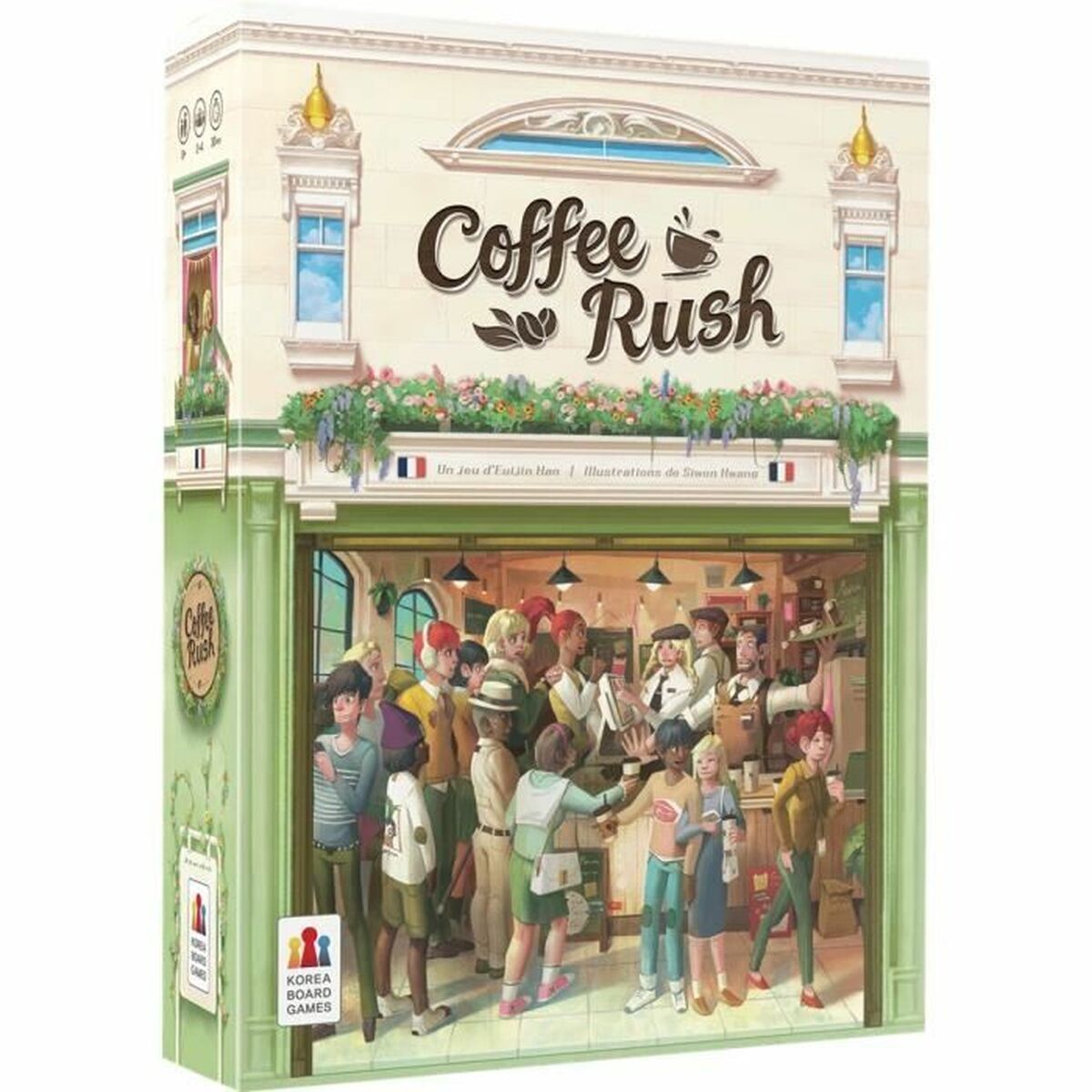 Joc de Masă Asmodee KBGCR01FR Coffee Rush