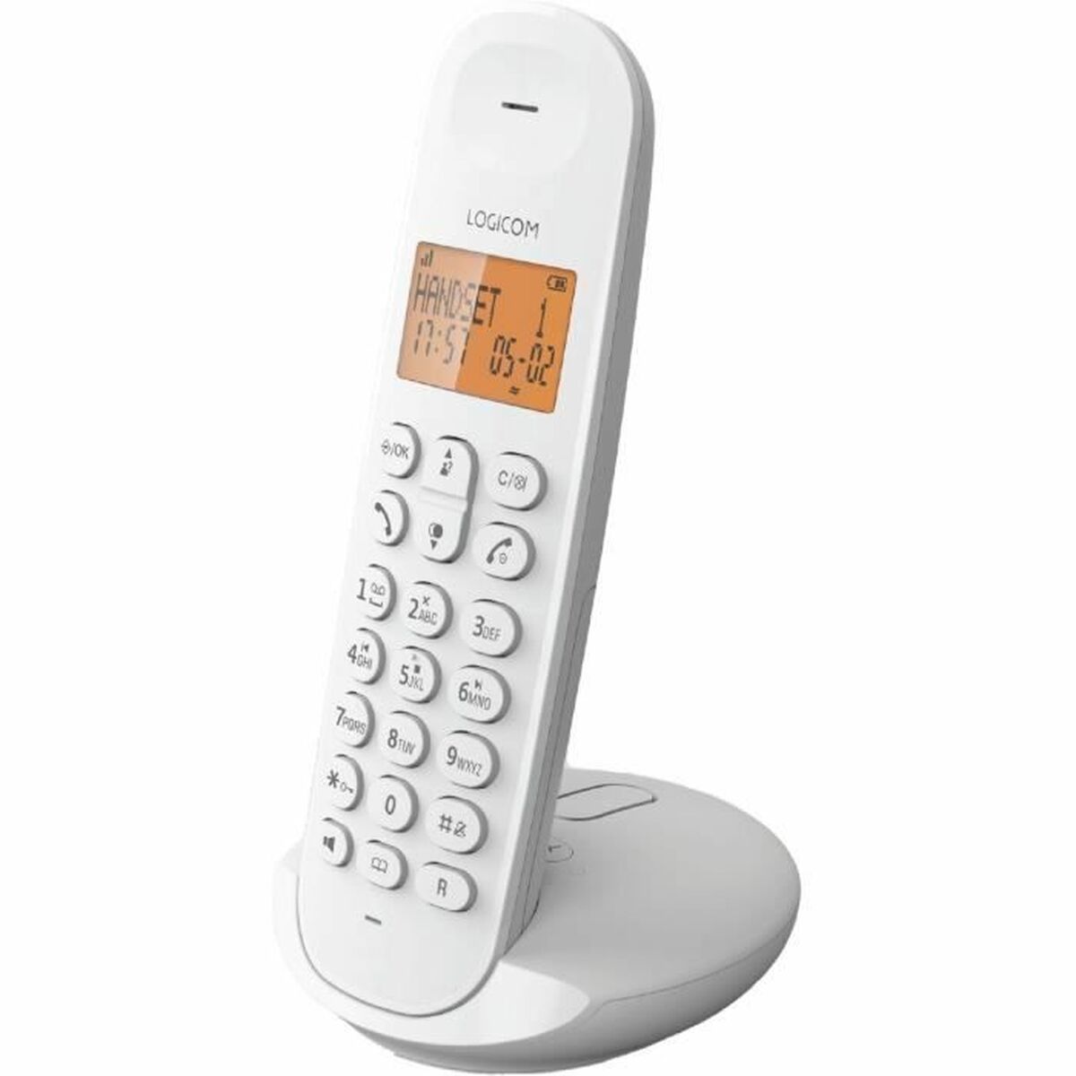 Telefon fără Fir Logicom DECT ILOA 155T SOLO Alb