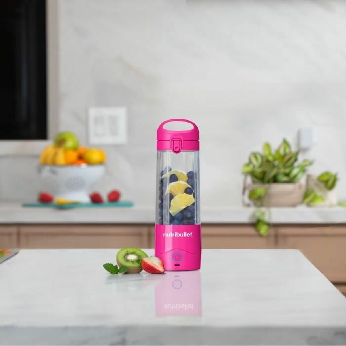 Mixer cu Pahar Nutribullet Roz 475 ml