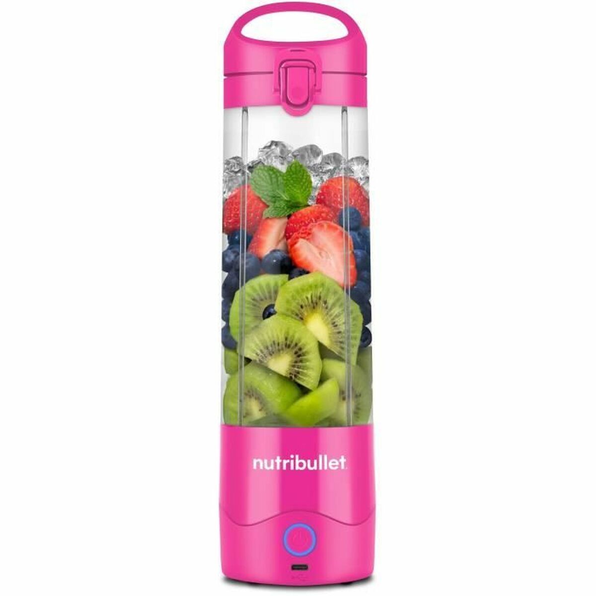 Mixer cu Pahar Nutribullet Roz 475 ml