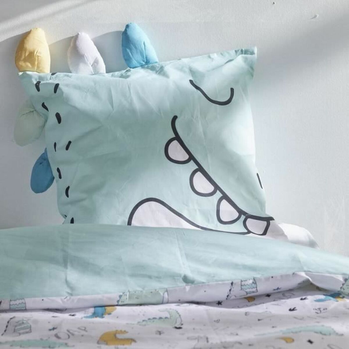 Set husă de pătură TODAY Verde 140 x 200 cm