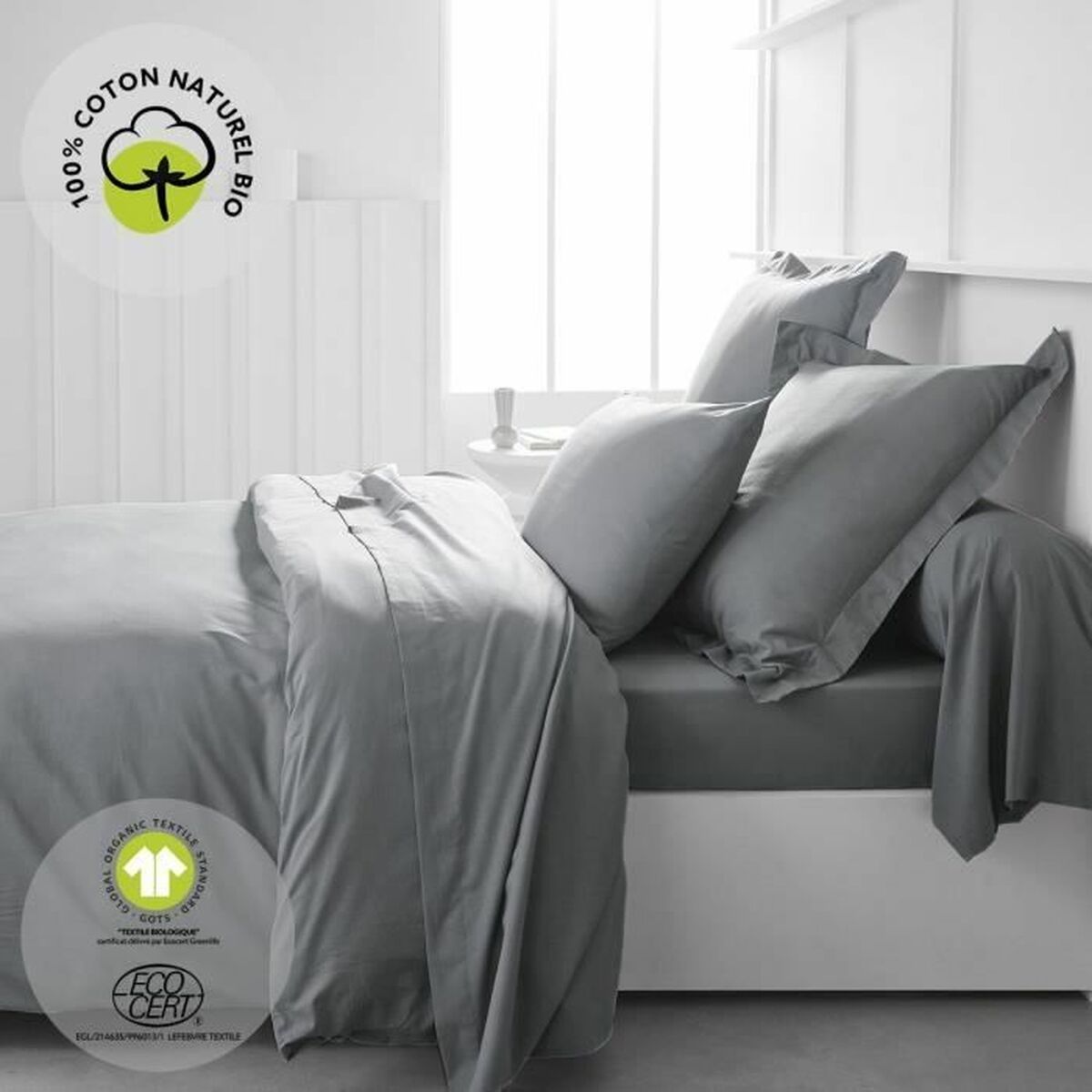 Foaie de fund montată TODAY Gri 180 x 200 cm