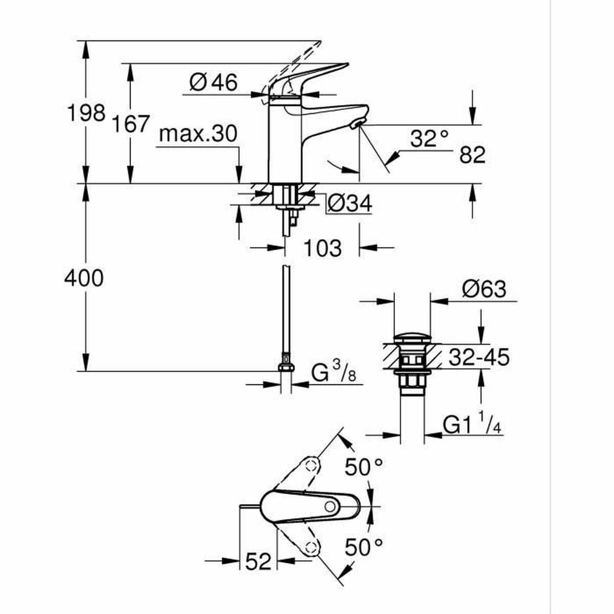 Robinet Monocomandă Grohe