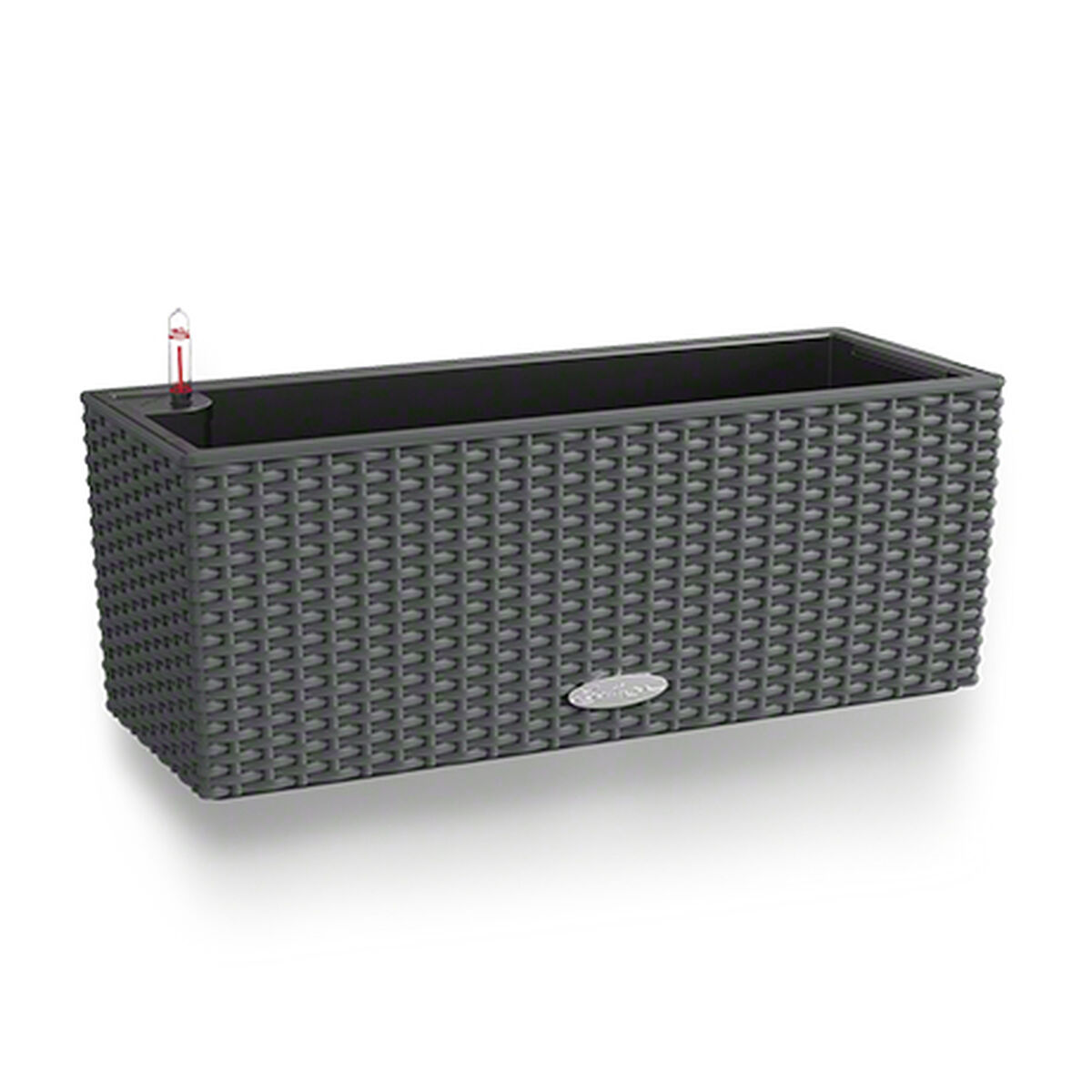 Ghiveci Lechuza Negru Gri polipropilenă