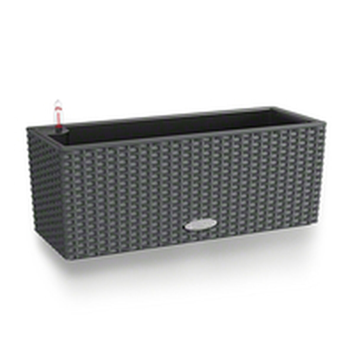 Ghiveci Lechuza Negru Gri polipropilenă