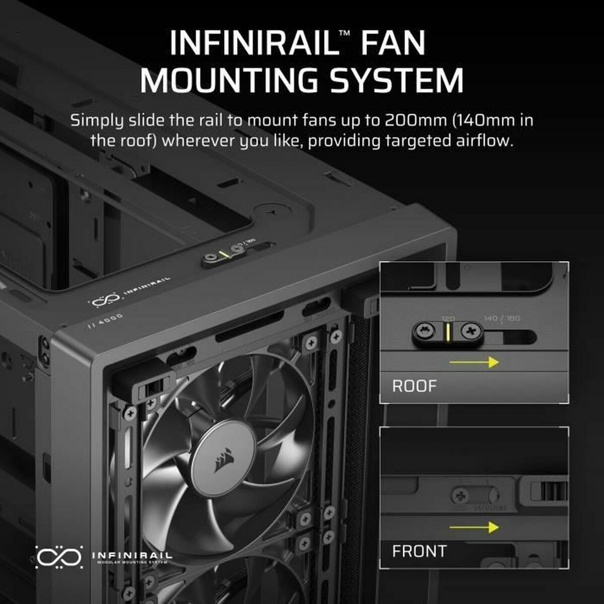 Unitate Semi-tower ATX Corsair Negru