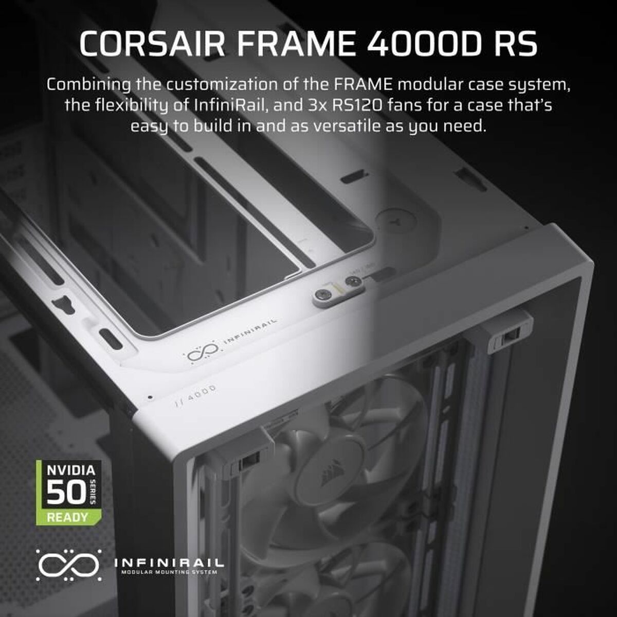 Unitate Semi-tower ATX Corsair Alb