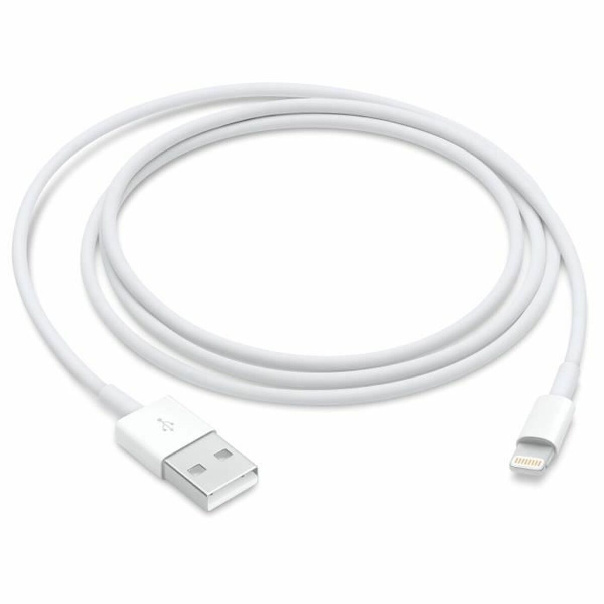 Cablu USB la Lightning Apple Alb 1 m