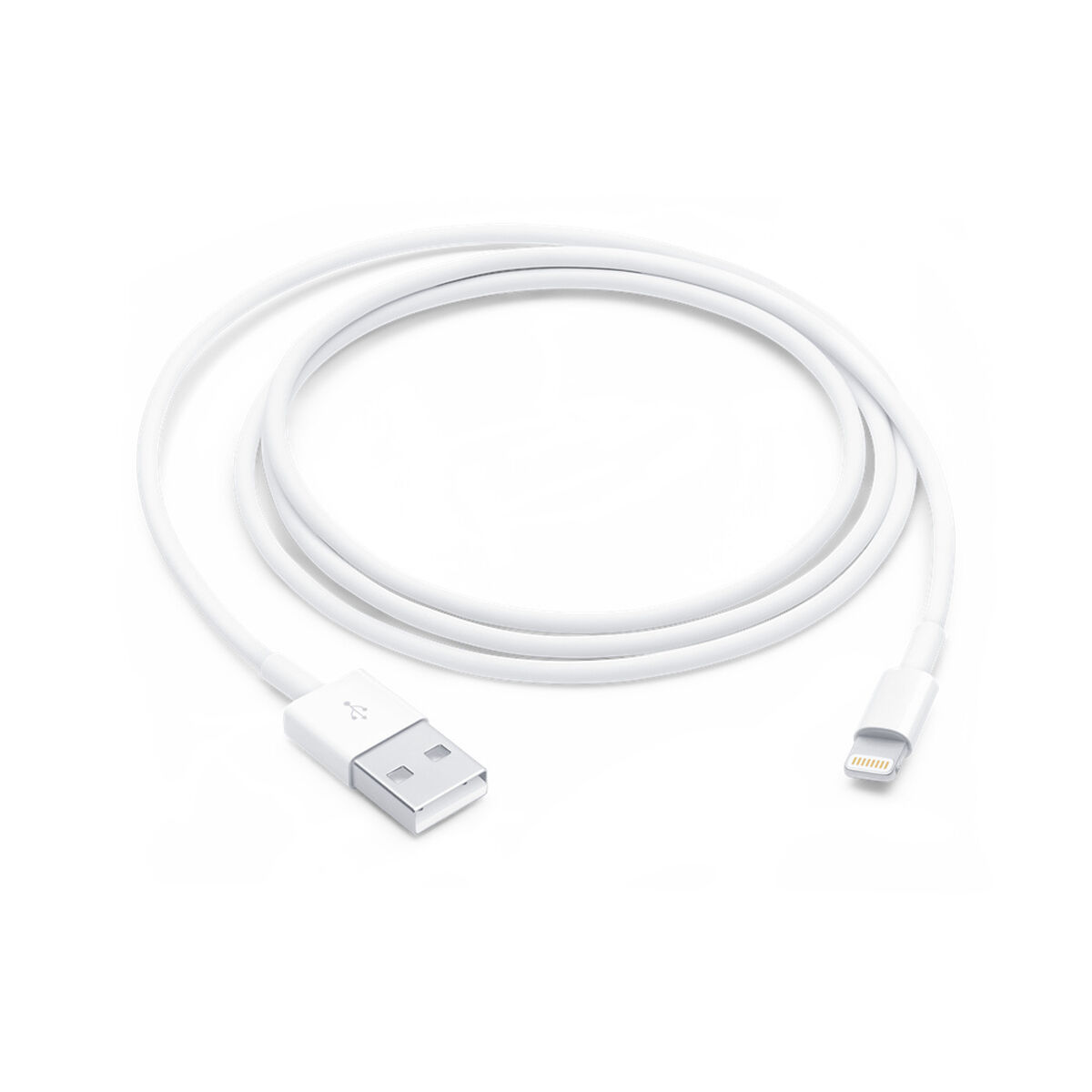 Cablu USB la Lightning Apple Alb 1 m