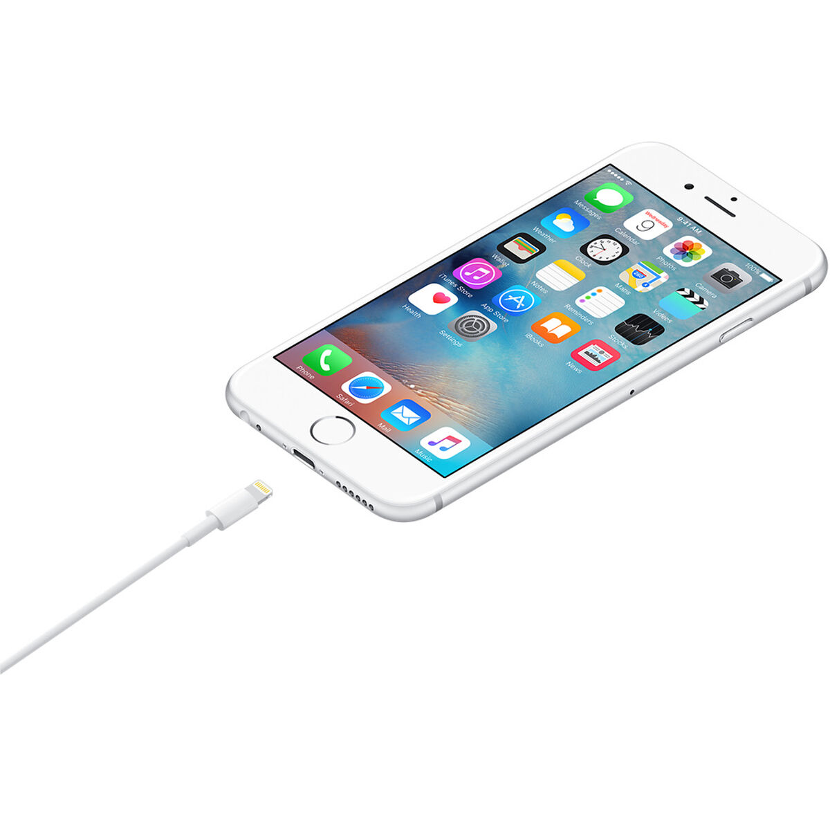 Cablu USB la Lightning Apple Alb 1 m