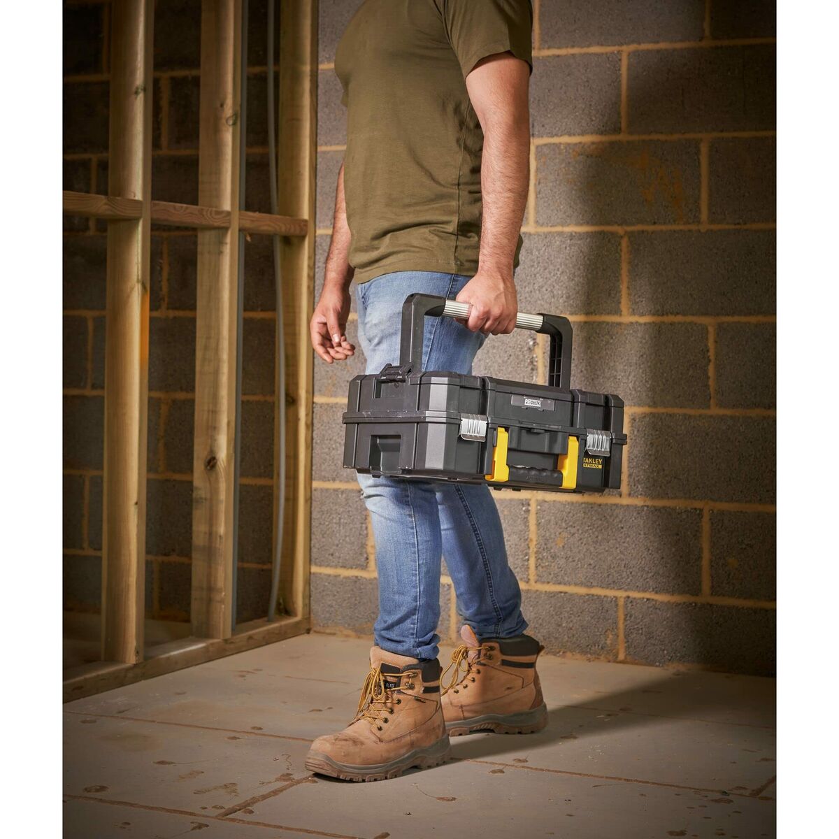 Cutie de scule Stanley Aluminiu Plastic