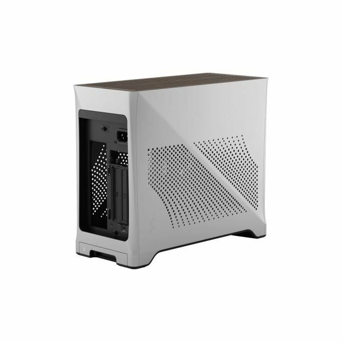 Unitate Mini-tower Micro ATX / ITX Fractal Argintiu