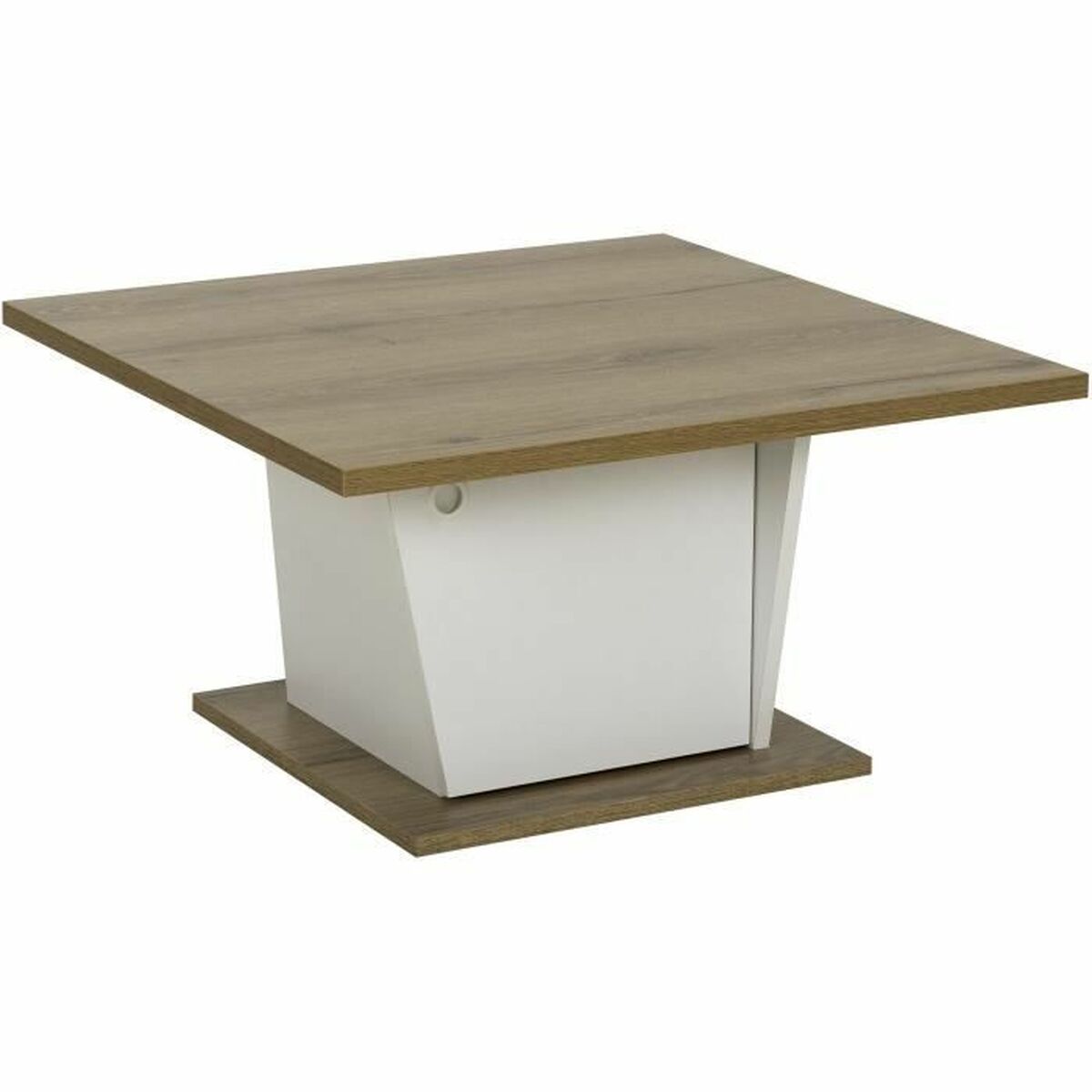 Masa de Cafea Diagone Alb Dub 69 x 69 x 38 cm