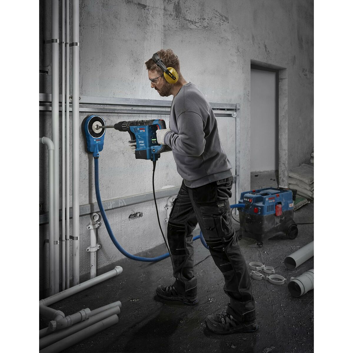 Burghiu perforator BOSCH SDS-plus 1350 W