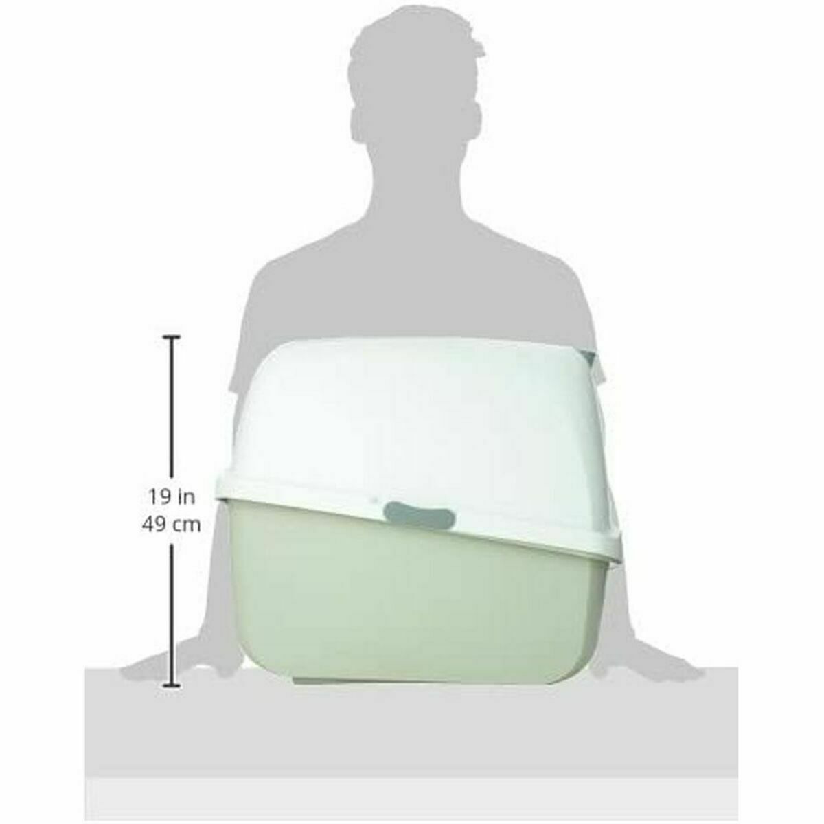 Nisip pentru pisici Catit Gri Capac detașabil