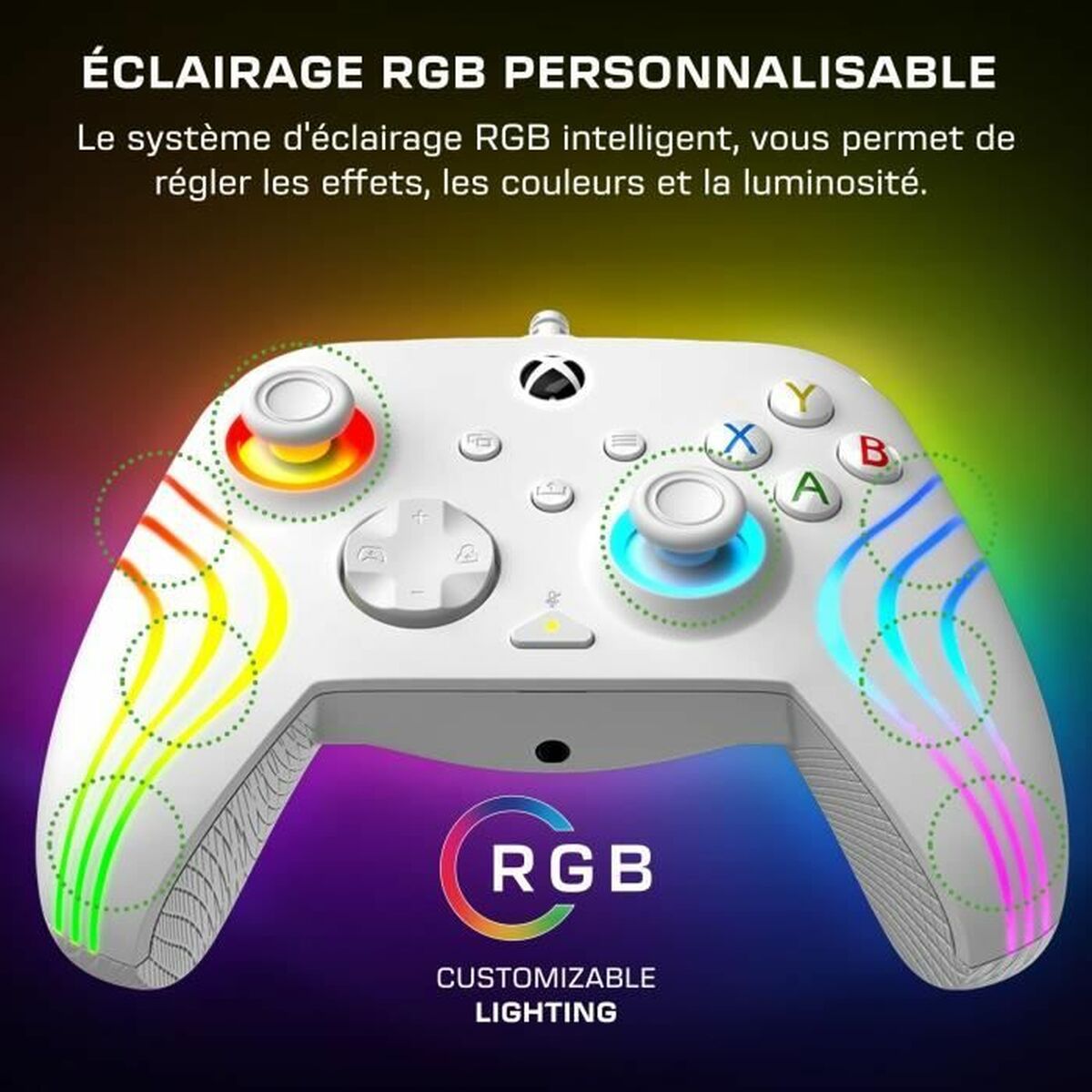 Telecomandă Xbox One Turtle Beach Afterglow Wave