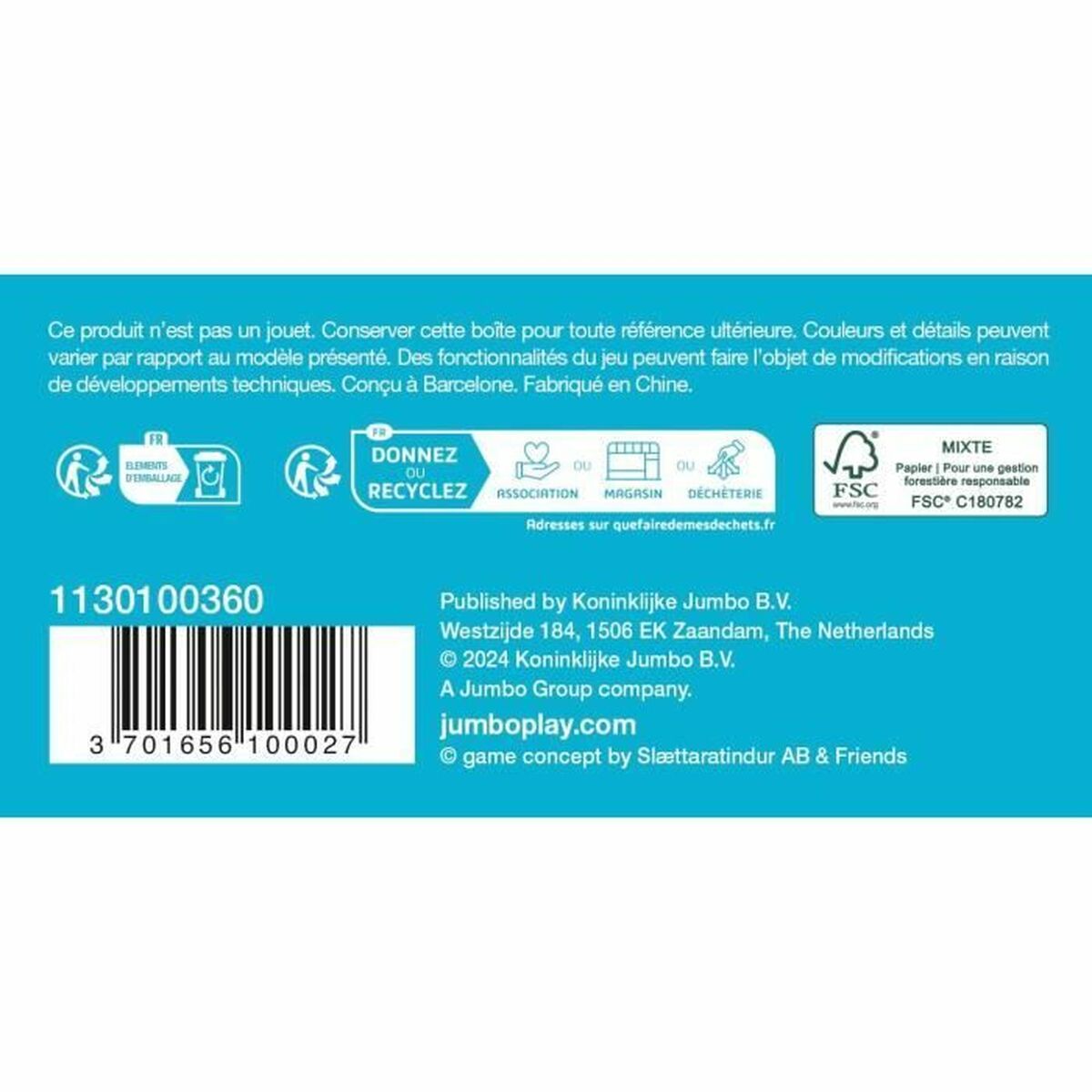 Joc de Masă Dujardin 21 x 8 x 13 cm