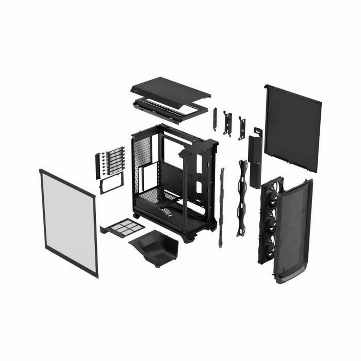 Unitate Semi-tower ATX Fractal Negru