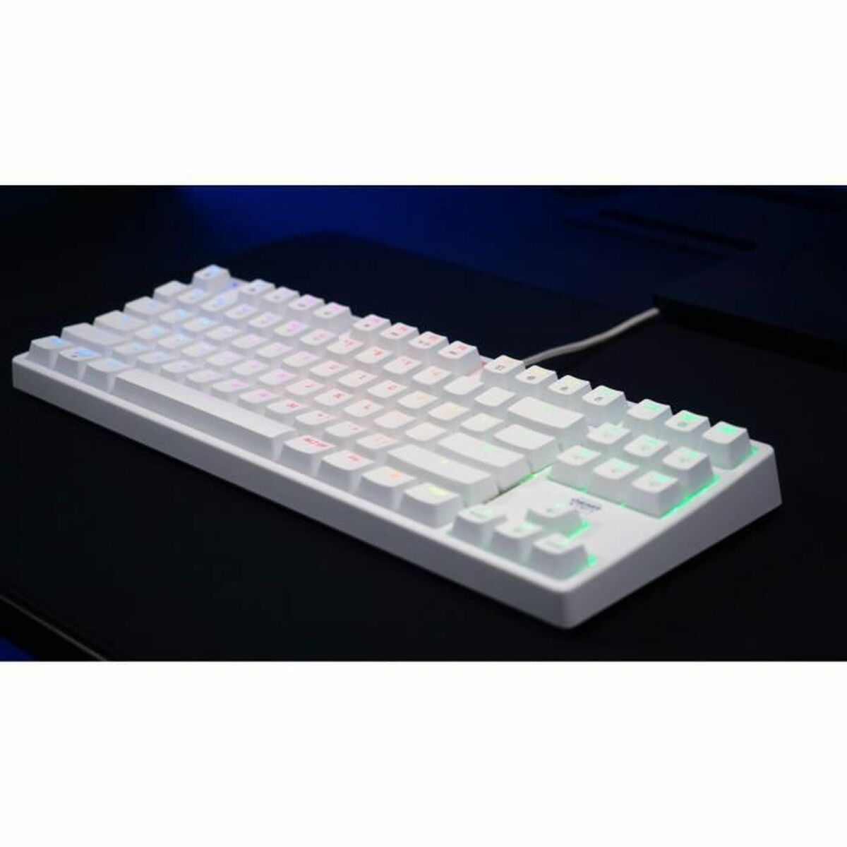 Tastatură și Mouse Cherry Alb AZERTY