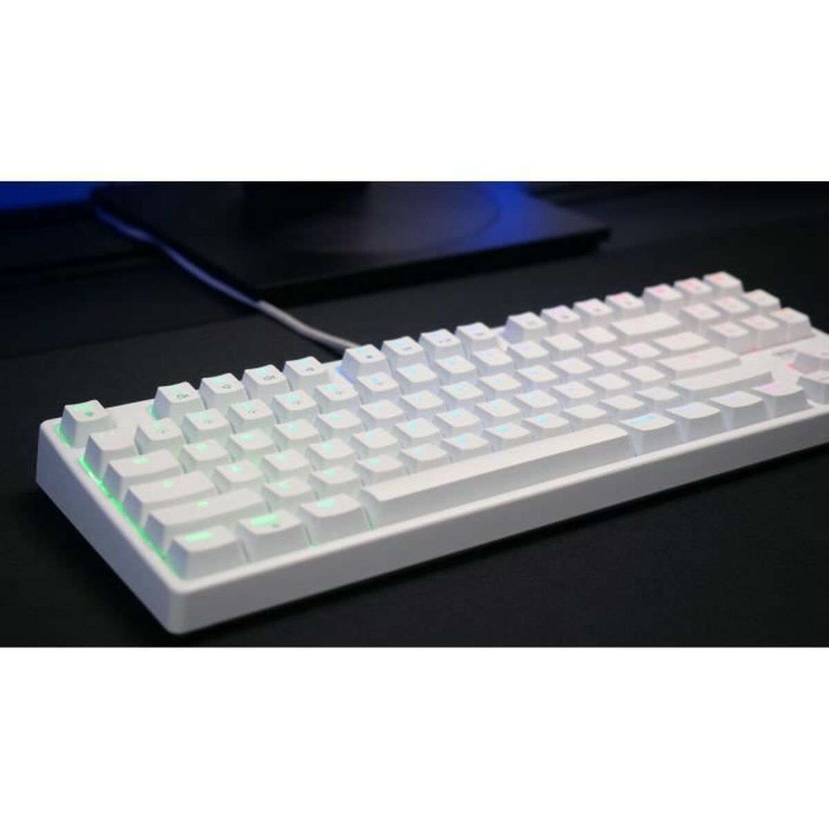 Tastatură și Mouse Cherry Alb AZERTY