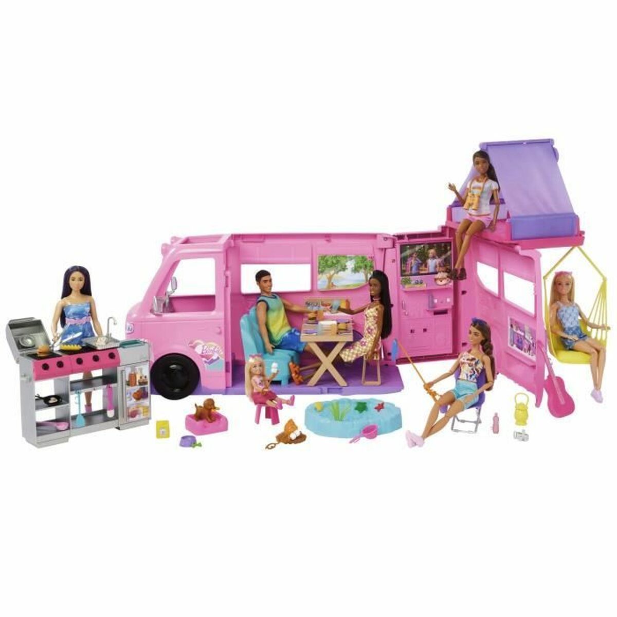 Playset Barbie 33 x 23 x 61 cm 60 Piese
