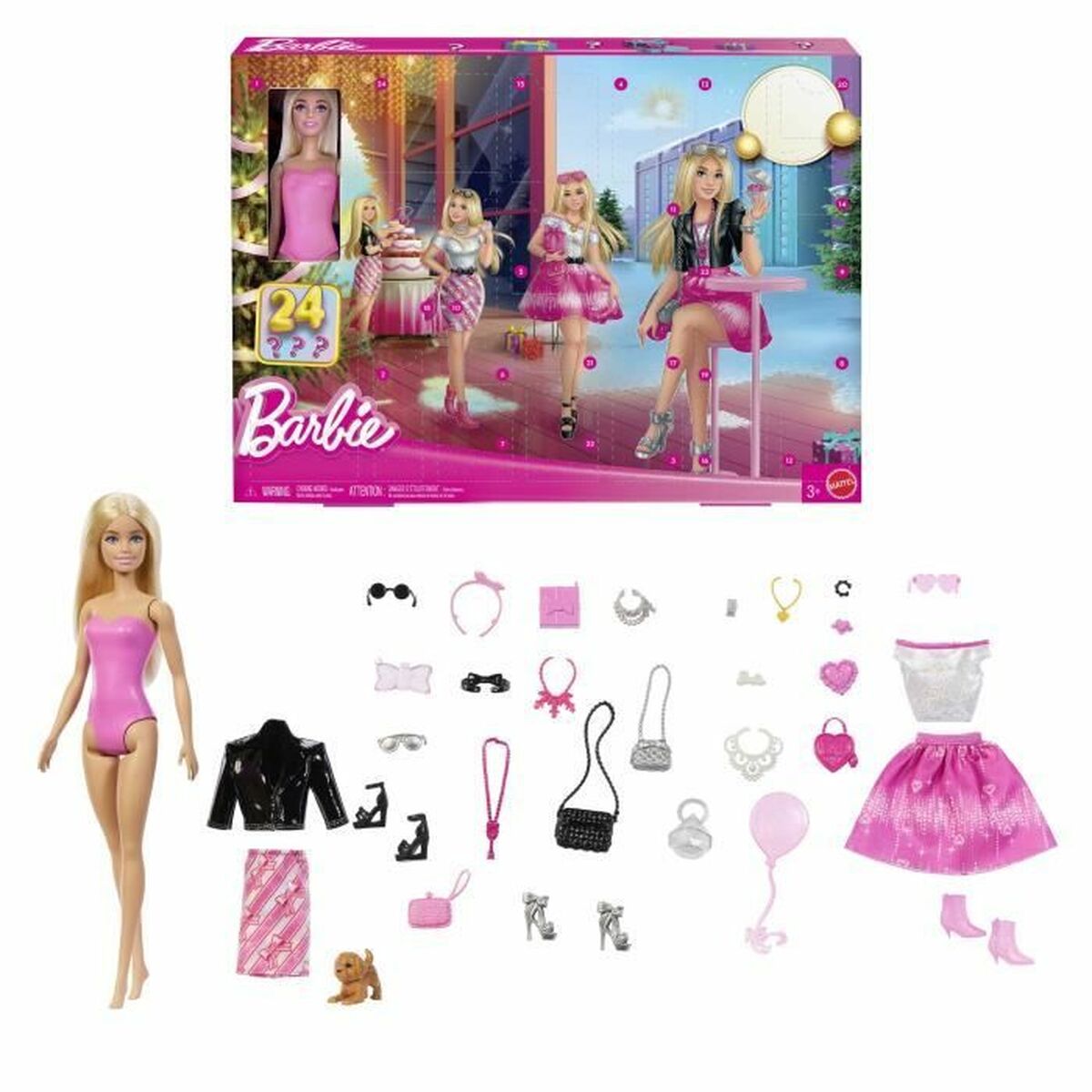 Calendar Advent Barbie (24 Piese)