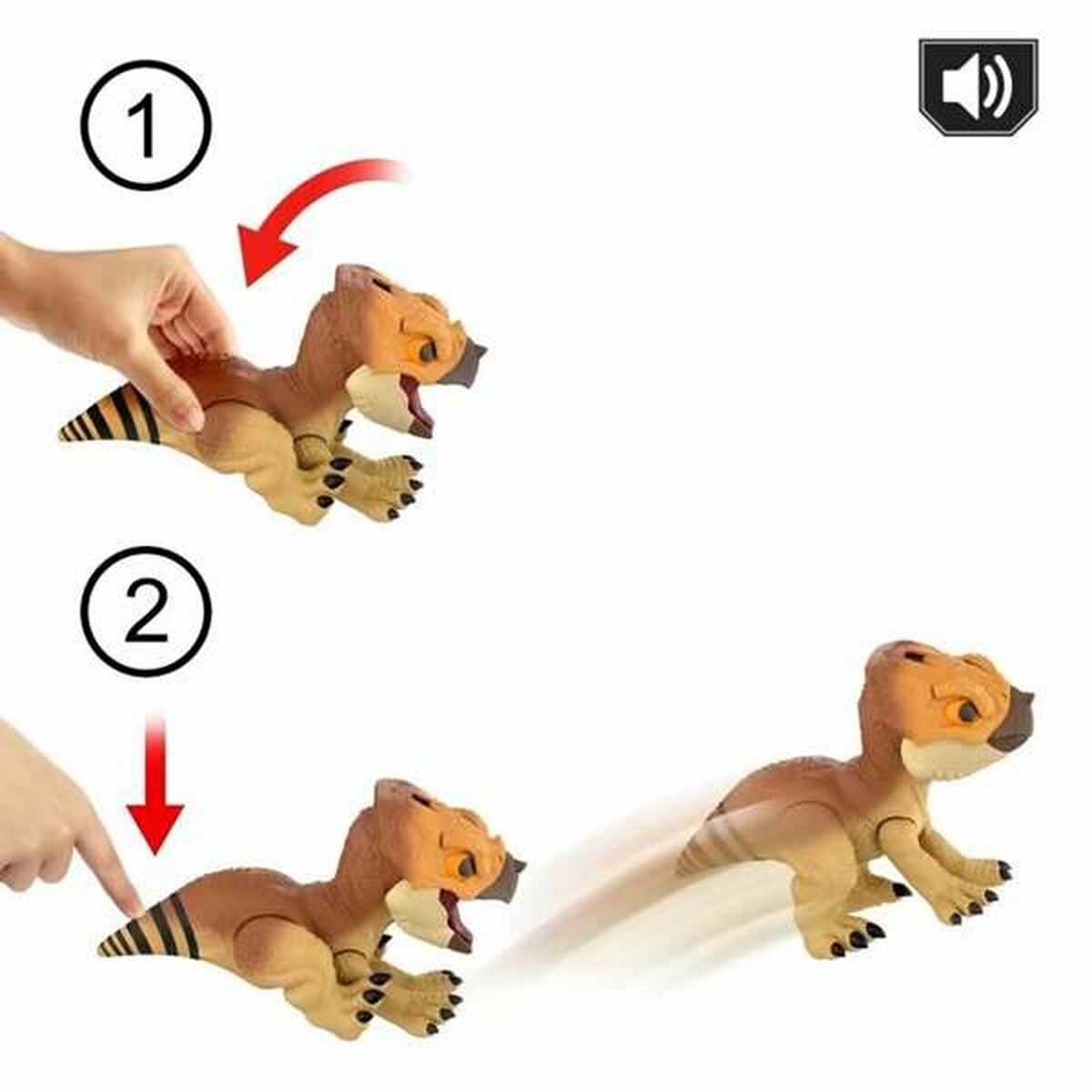 Dinozaur Jurassic World JGC01 Plastic