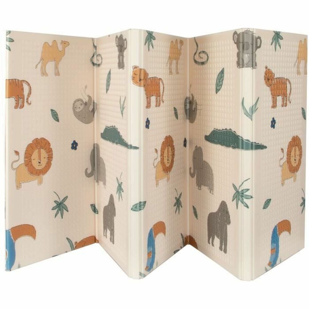 Saltea de joacă Nûby Polietilenă Safari 200 x 150 x 1 cm