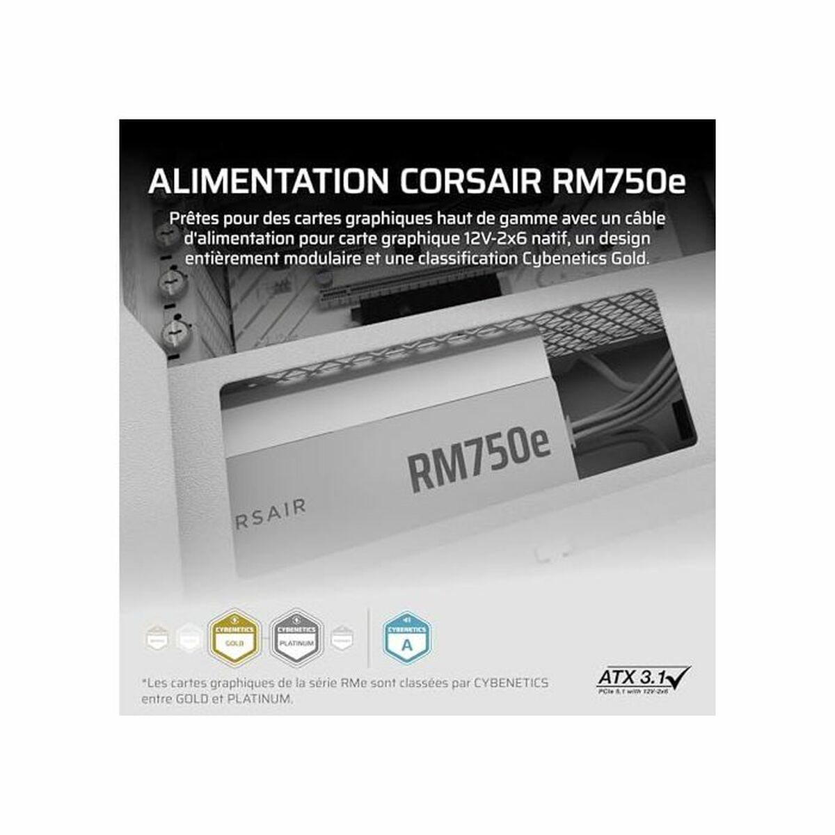 Sursă de Alimentare Corsair 750 W 110 W 80 Plus Gold