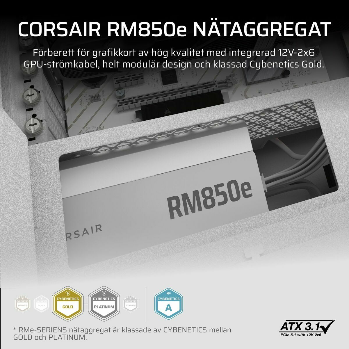 Sursă de Alimentare Corsair ATX 850 W 80 Plus Gold