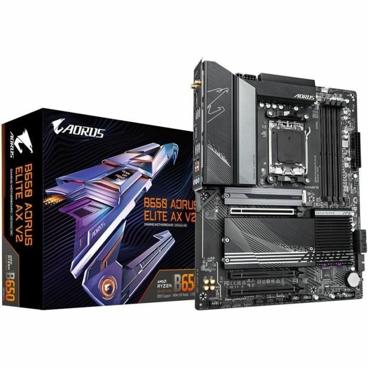 Placă de Bază Gigabyte AMD AMD B650 AMD AM5