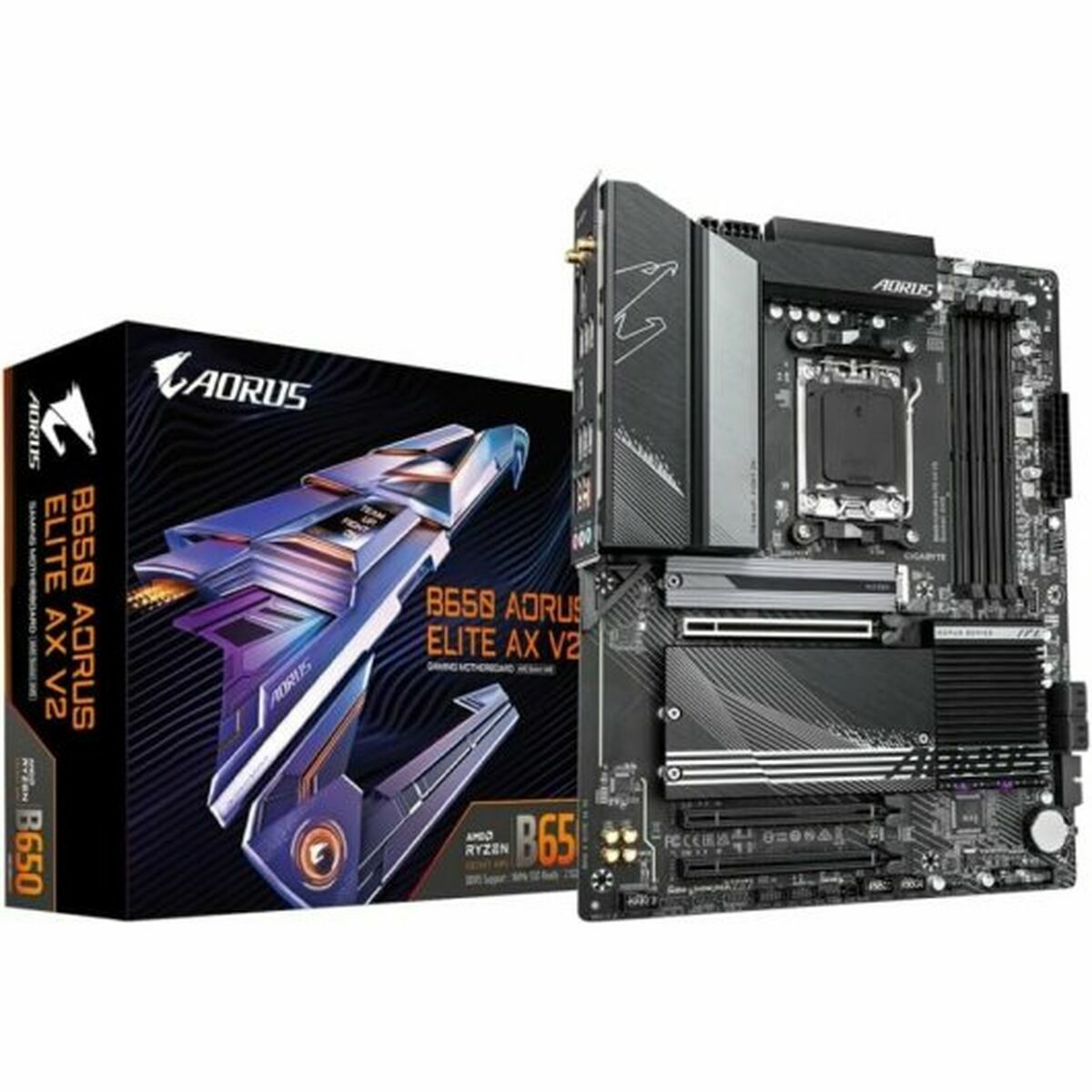 Placă de Bază Gigabyte AMD AMD B650 AMD AM5