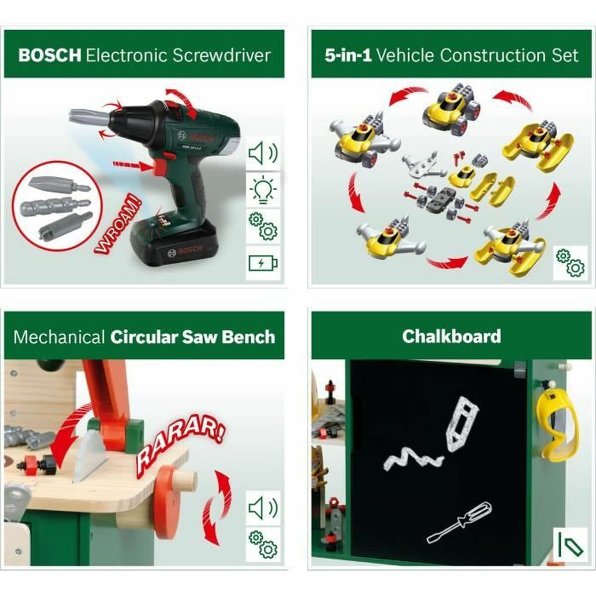 Set deunelte pentru copii Klein