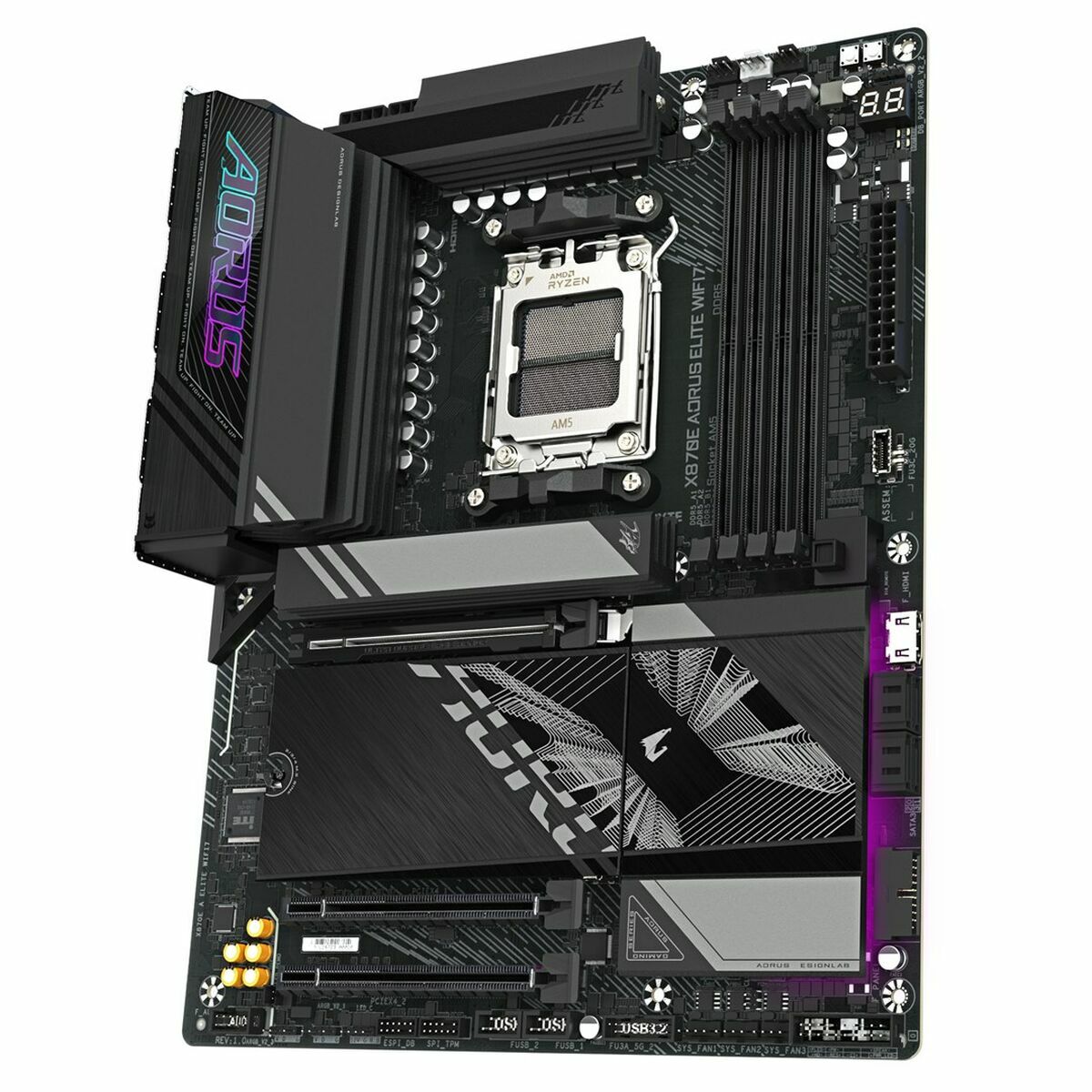 Placă de Bază Gigabyte AMD AMD X870E AMD AM5