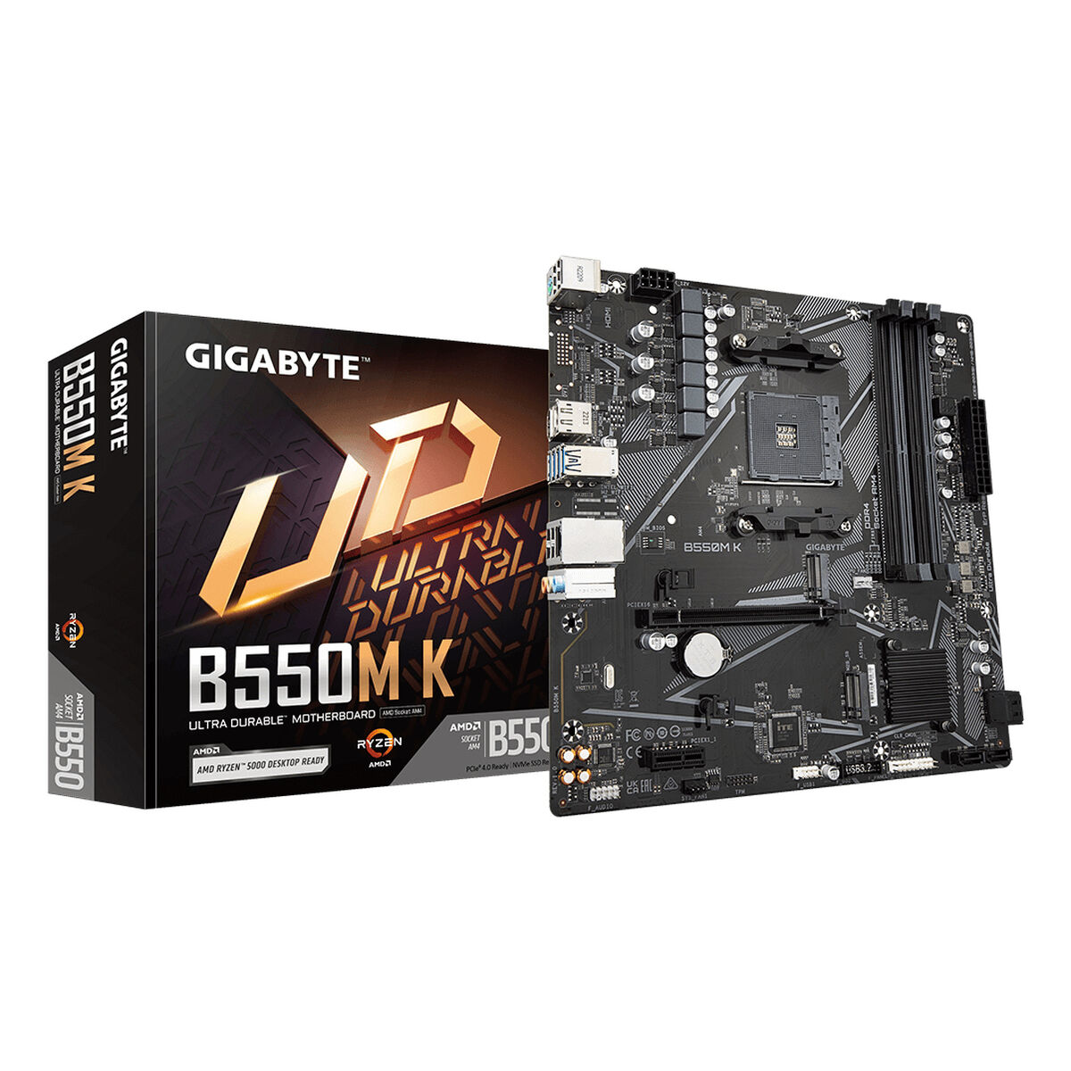 Placă de Bază Gigabyte AMD B550 AMD AMD AM4