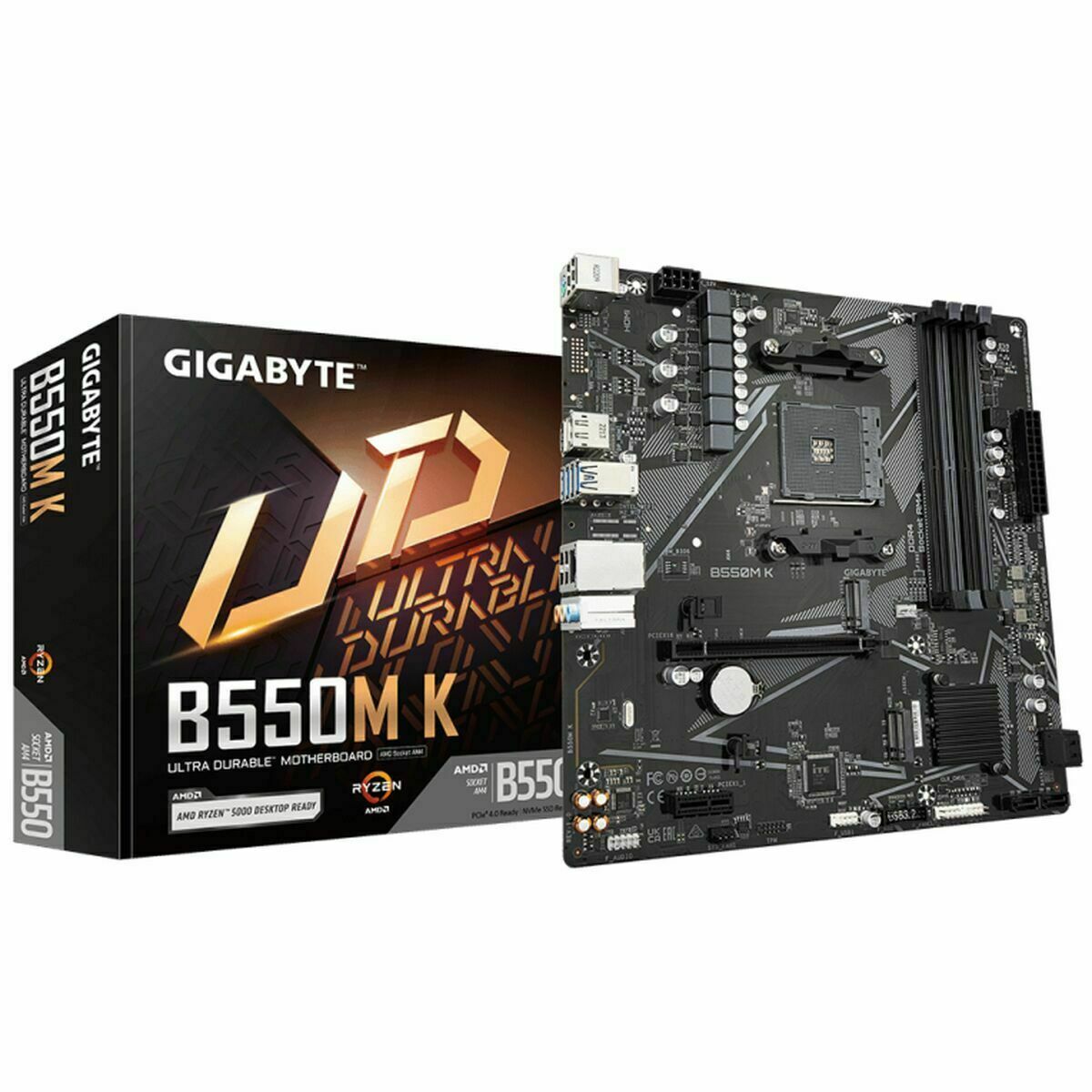 Placă de Bază Gigabyte AMD B550 AMD AMD AM4
