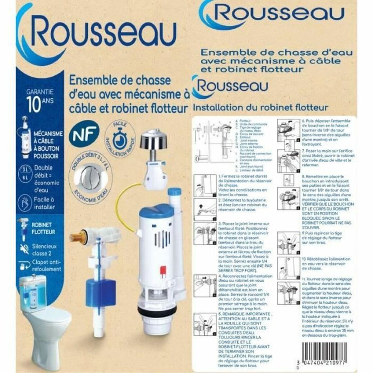 Kit/trusă de reparatii Edouard Rousseau