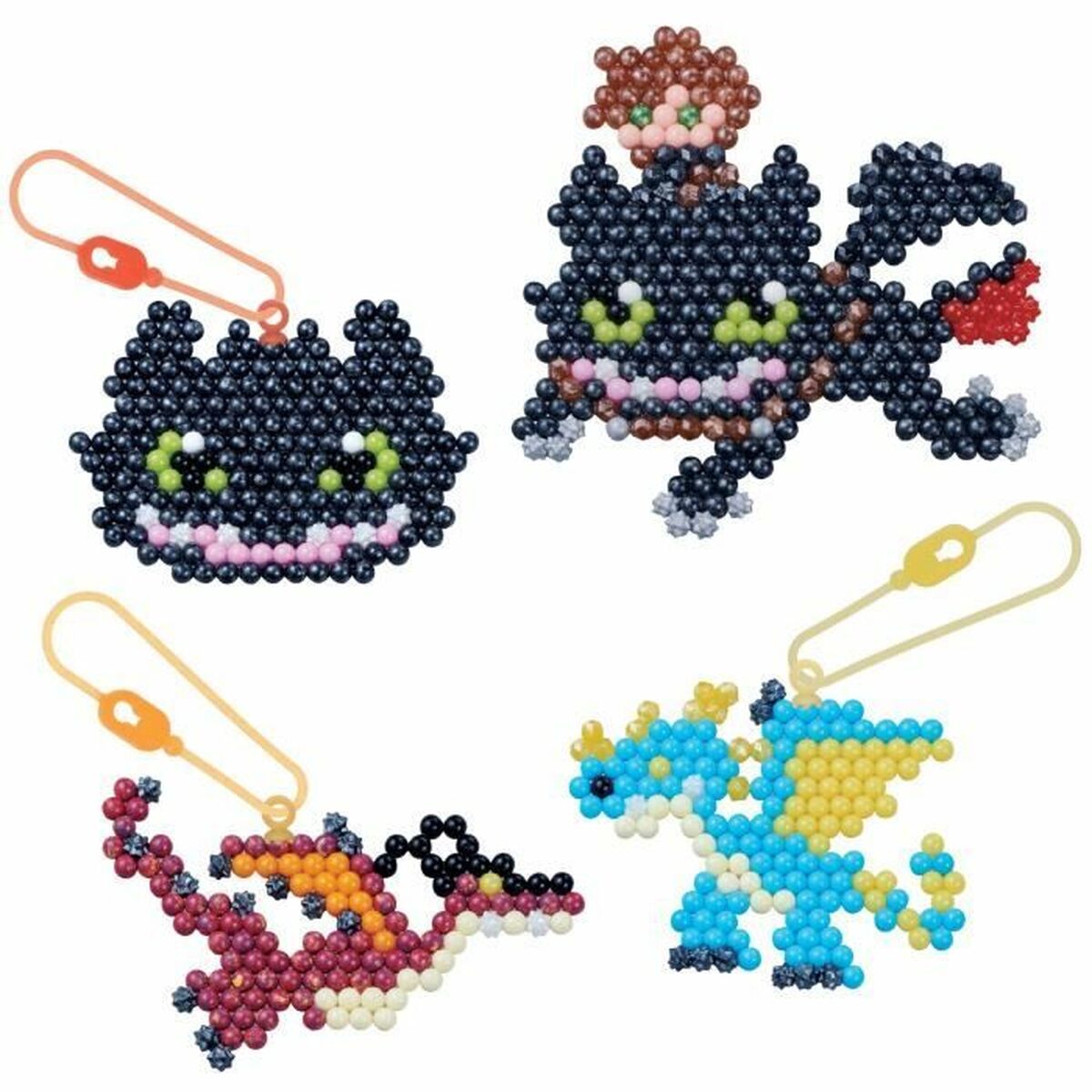 Set de Lucru Manual Aquabeads Dragons (800 Piese)