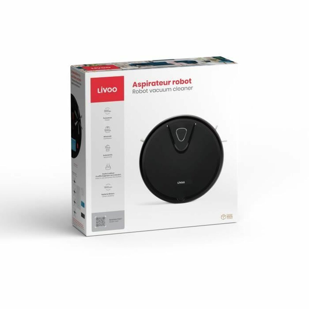 Robot Aspirator Livoo DOH135N 1800 mAh